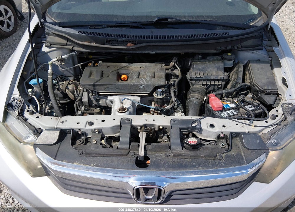 2012 HONDA CIVIC LX VIN: 2HGFB2F57CH304026