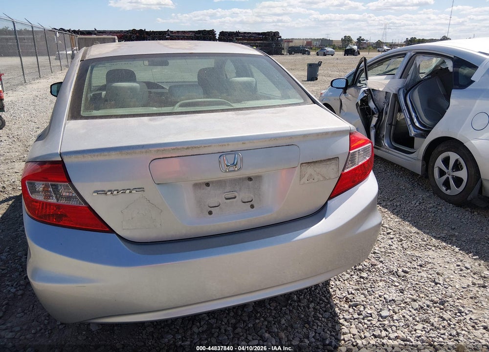 2012 HONDA CIVIC LX VIN: 2HGFB2F57CH304026