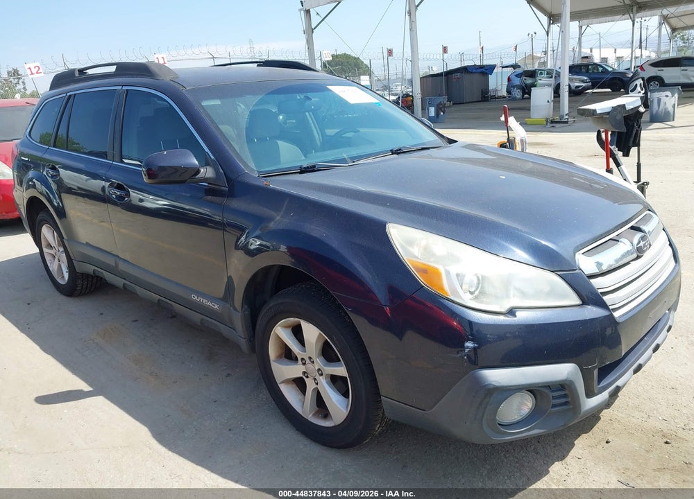 2013 SUBARU OUTBACK 2.5I PREMIUM VIN: 4S4BRBCC6D3208545
