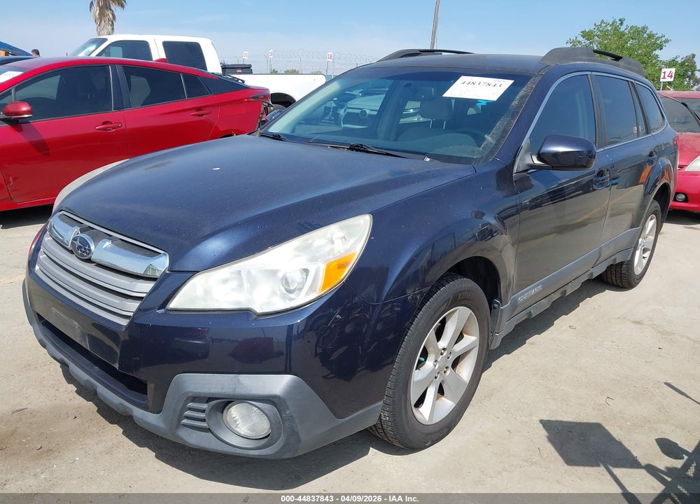 2013 SUBARU OUTBACK 2.5I PREMIUM VIN: 4S4BRBCC6D3208545
