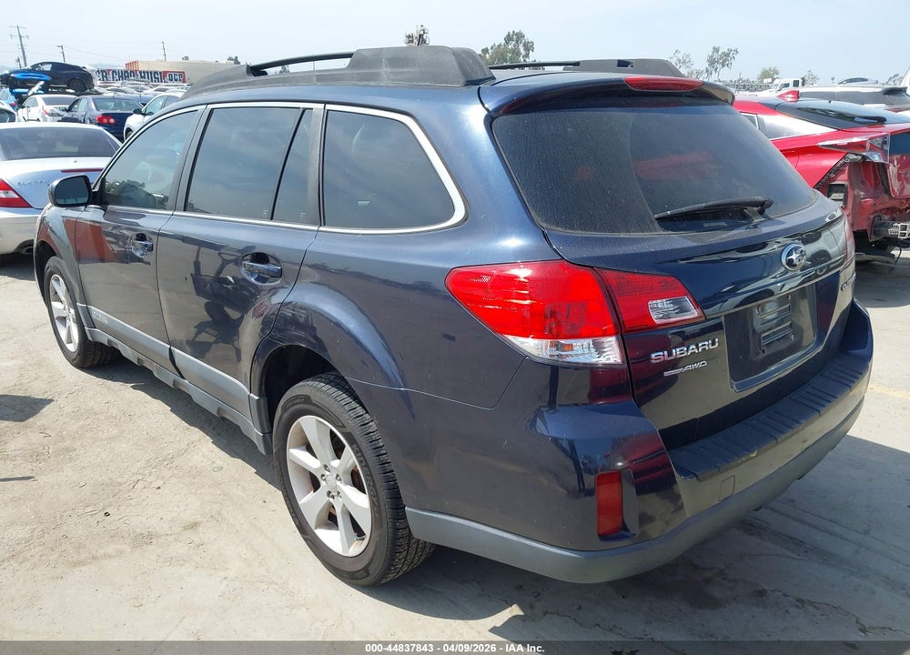 2013 SUBARU OUTBACK 2.5I PREMIUM VIN: 4S4BRBCC6D3208545
