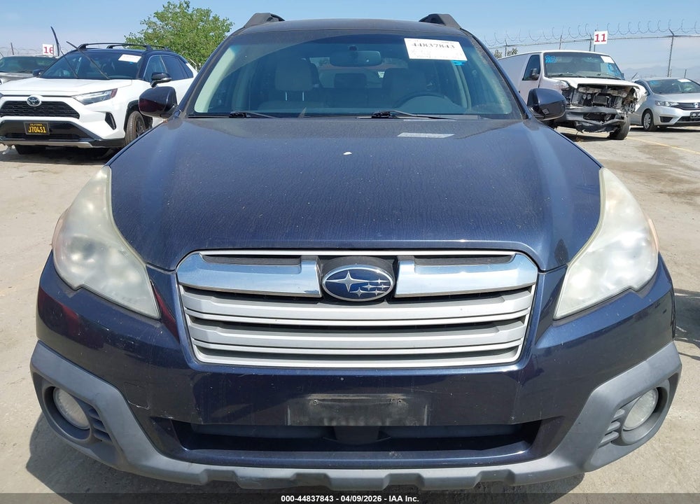 2013 SUBARU OUTBACK 2.5I PREMIUM VIN: 4S4BRBCC6D3208545