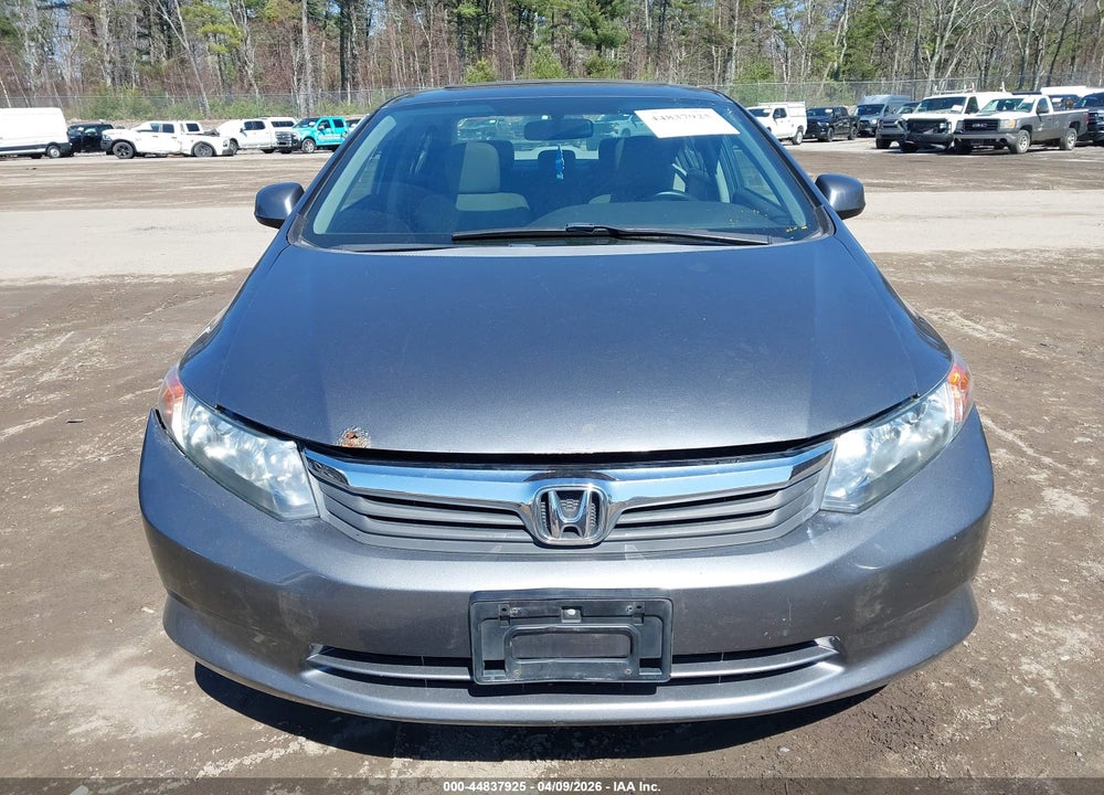 2012 HONDA CIVIC NATURAL GAS VIN: 19XFB5F5XCE001236
