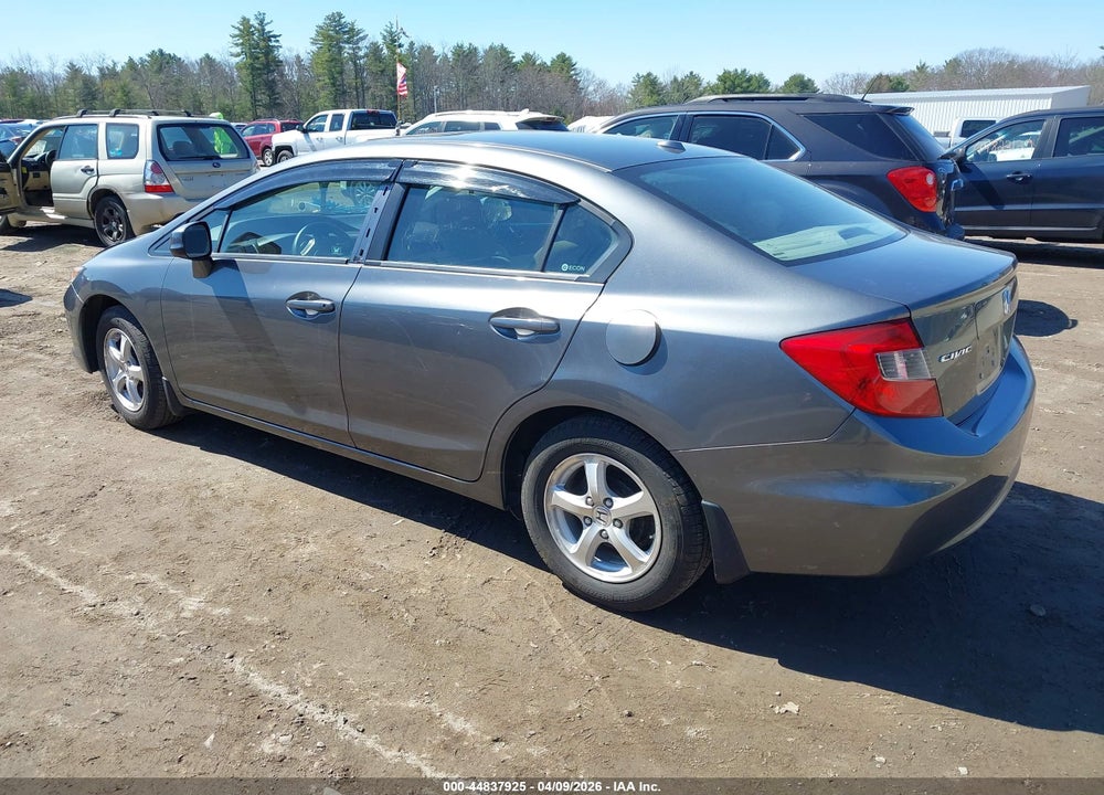 2012 HONDA CIVIC NATURAL GAS VIN: 19XFB5F5XCE001236