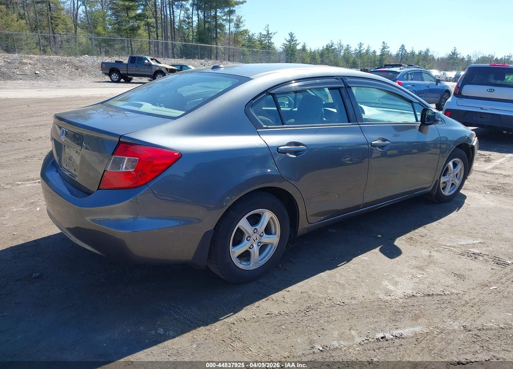 2012 HONDA CIVIC NATURAL GAS VIN: 19XFB5F5XCE001236