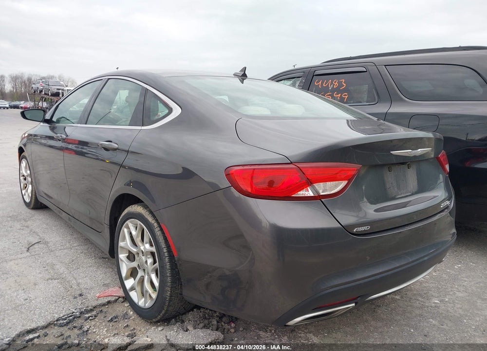 2015 CHRYSLER 200 C VIN: 1C3CCCEG9FN512836