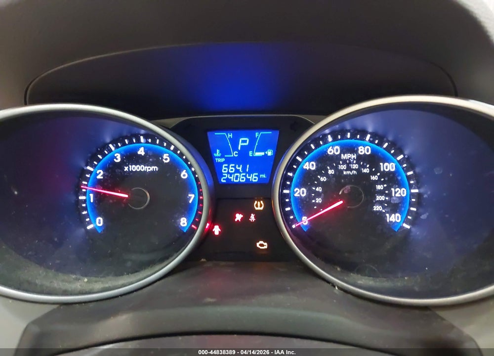 2013 HYUNDAI TUCSON LIMITED VIN: KM8JUCAC9DU665895
