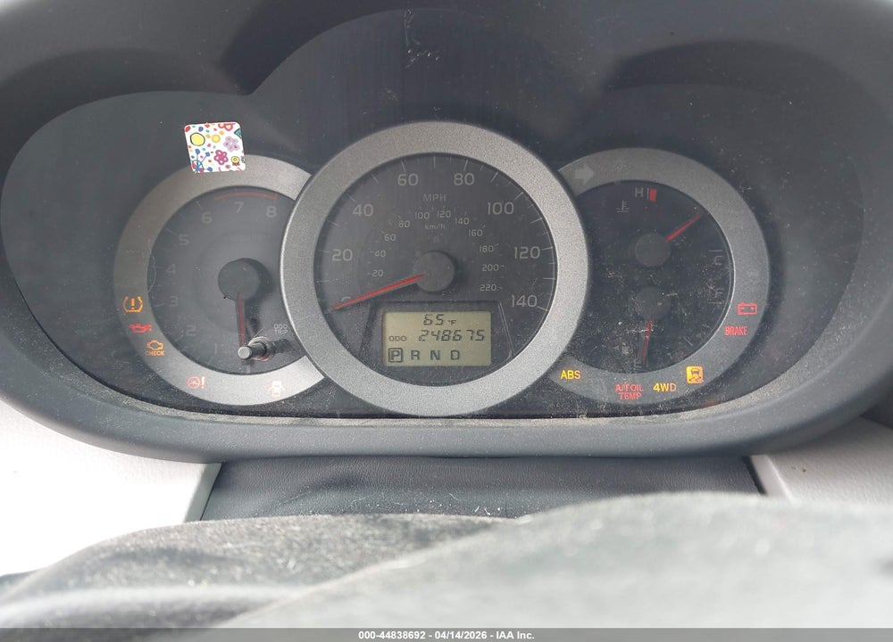 2009 TOYOTA RAV4 VIN: JTMBF33V79D009431