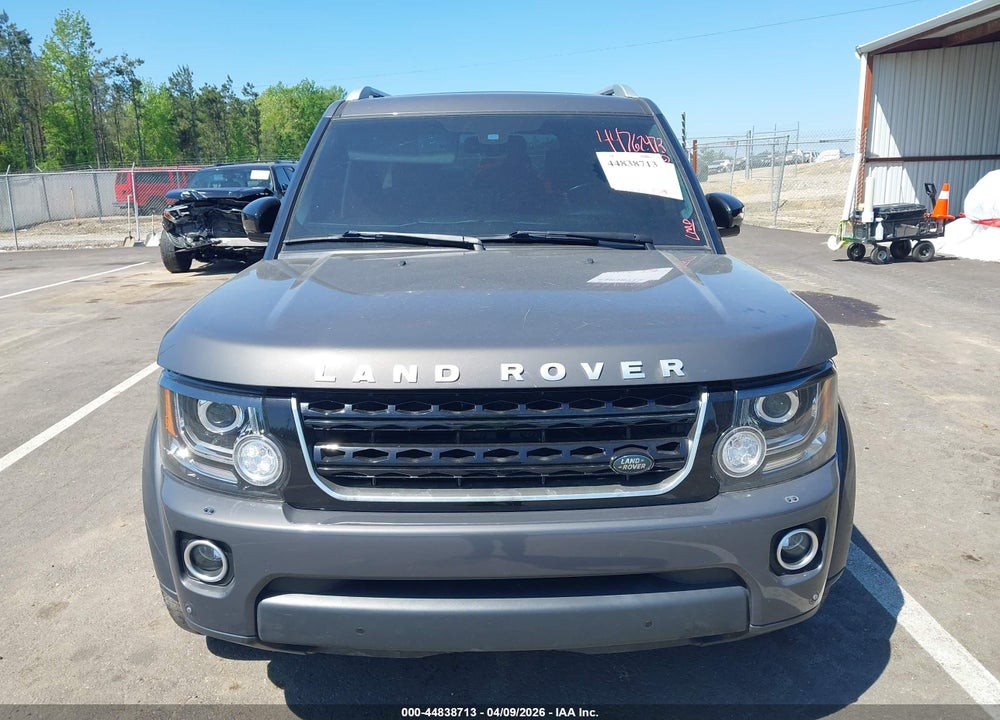 2016 LAND ROVER LR4 VIN: SALAK2V69GA835292