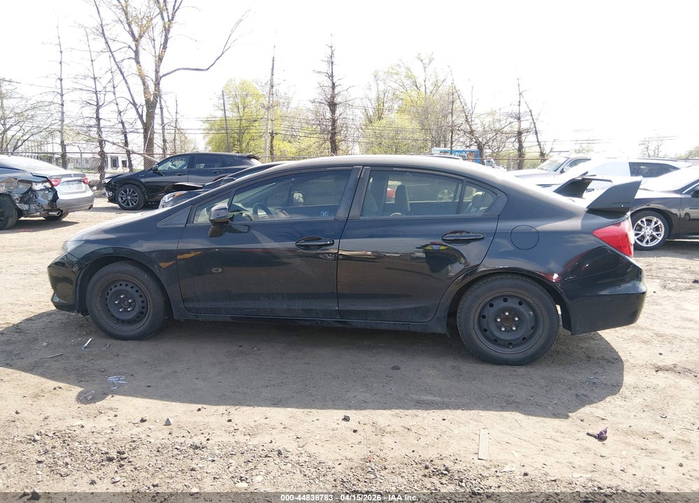 2012 HONDA CIVIC LX VIN: 19XFB2F51CE321432