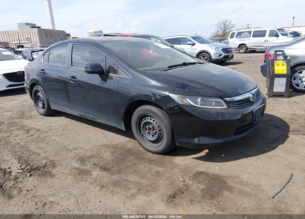 2012 HONDA CIVIC LX VIN: 19XFB2F51CE321432