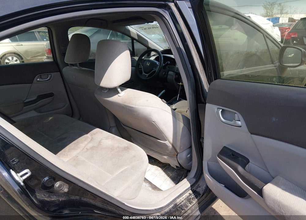 2012 HONDA CIVIC LX VIN: 19XFB2F51CE321432