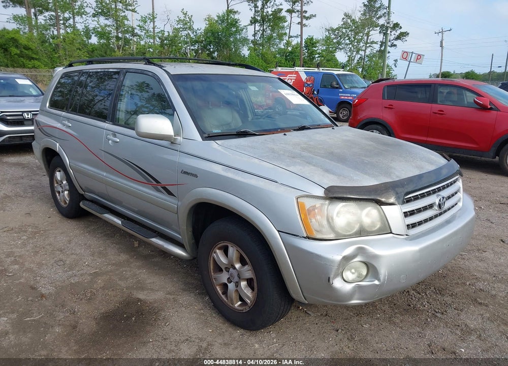 2003 TOYOTA HIGHLANDER LIMITED V6 VIN: JTEGF21A230073600