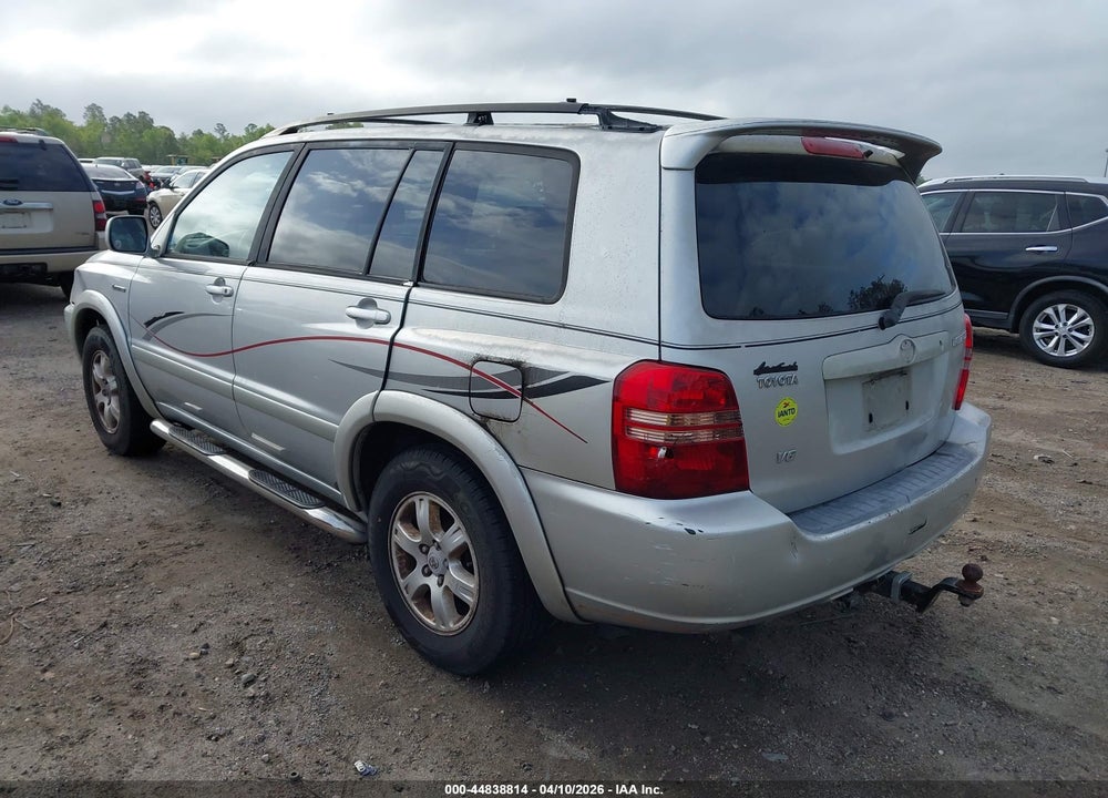 2003 TOYOTA HIGHLANDER LIMITED V6 VIN: JTEGF21A230073600