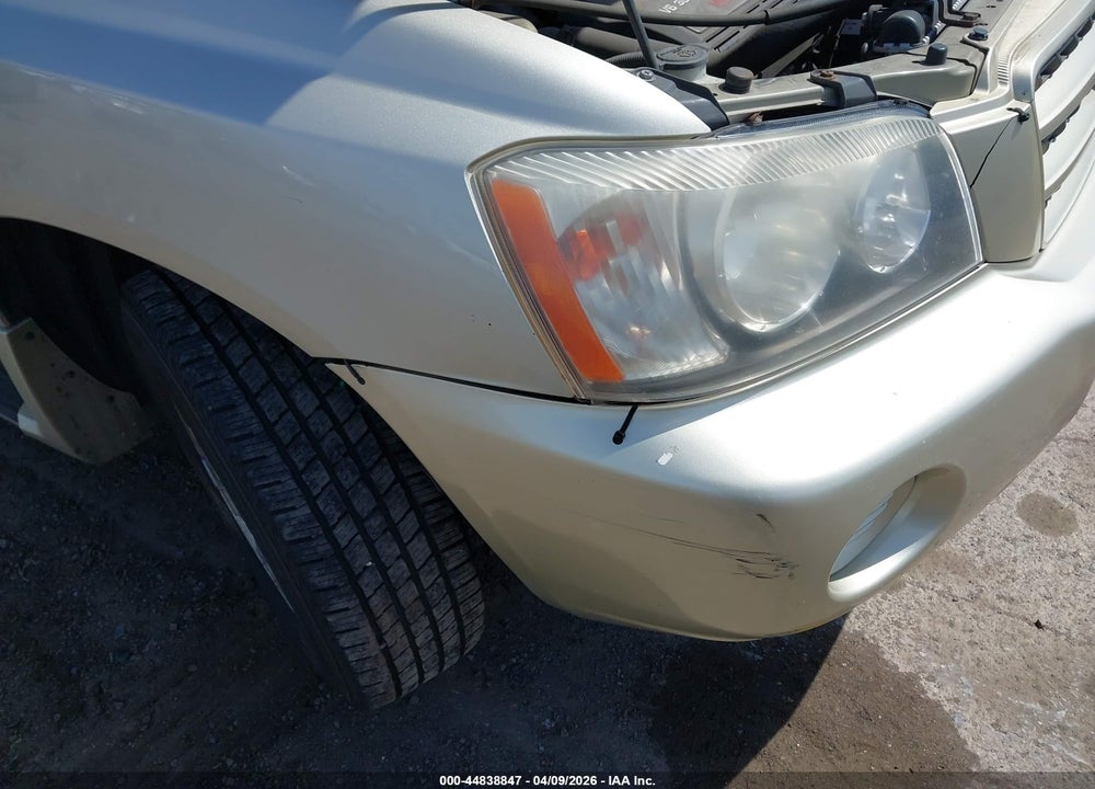 2002 TOYOTA HIGHLANDER V6 VIN: JTEHF21A820046601