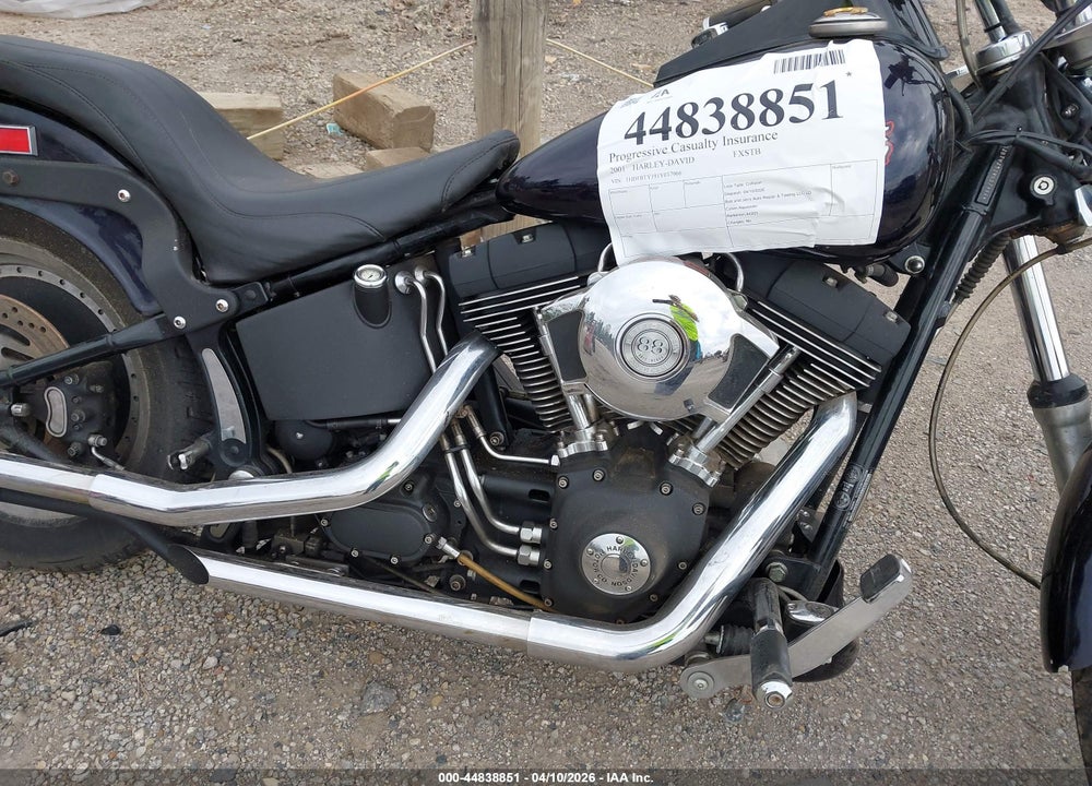 2001 HARLEY-DAVIDSON FXSTB VIN: 1HD1BTY191Y037966