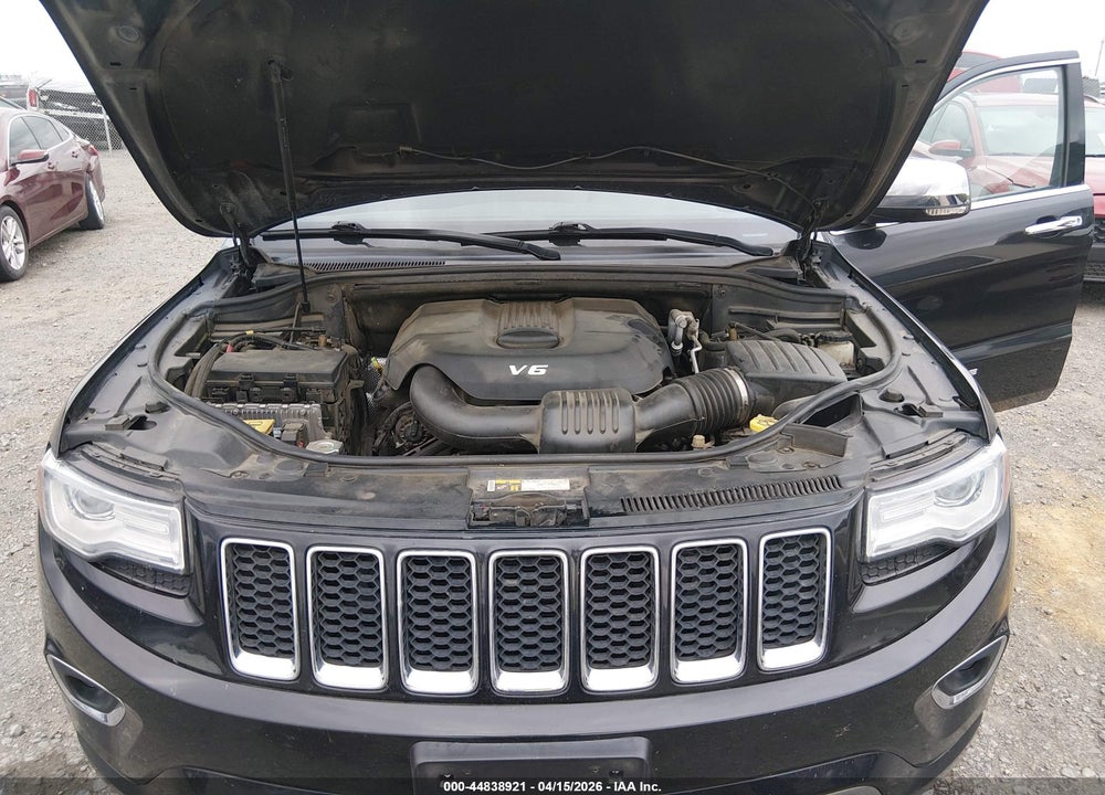 2015 JEEP GRAND CHEROKEE OVERLAND VIN: 1C4RJFCG5FC646495