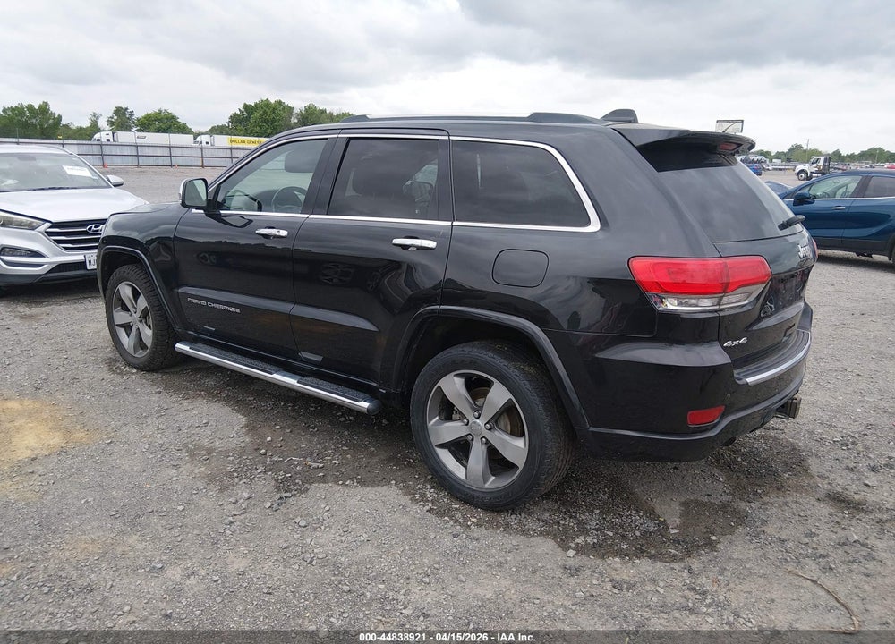 2015 JEEP GRAND CHEROKEE OVERLAND VIN: 1C4RJFCG5FC646495