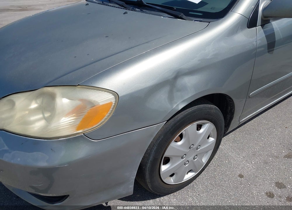2004 TOYOTA COROLLA CE VIN: 2T1BR32E94C295880