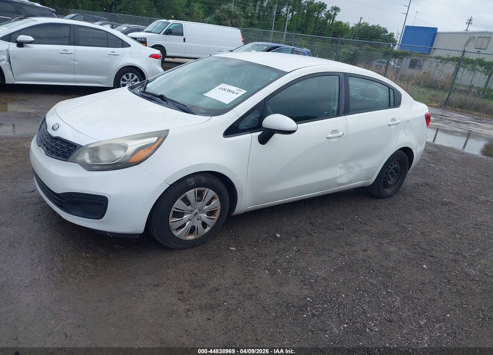 2015 KIA RIO LX VIN: KNADM4A38F6455588