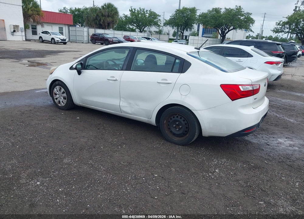 2015 KIA RIO LX VIN: KNADM4A38F6455588