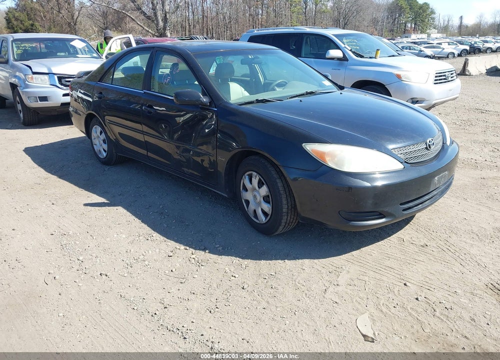 2002 TOYOTA CAMRY LE VIN: 4T1BE32K22U087580