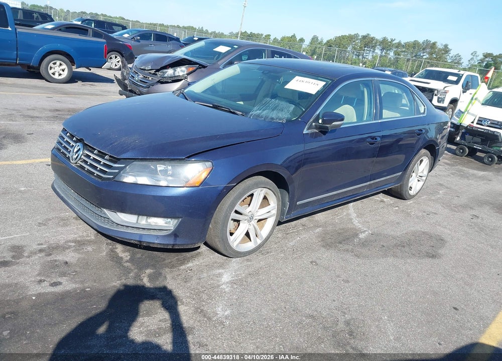 2014 VOLKSWAGEN PASSAT 2.0L TDI SEL PREMIUM VIN: 1VWCN7A36EC117794