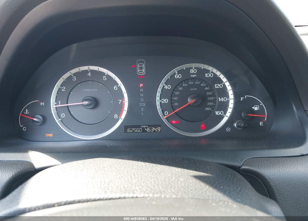 2010 HONDA ACCORD 2.4 EX VIN: 1HGCP2F72AA176926
