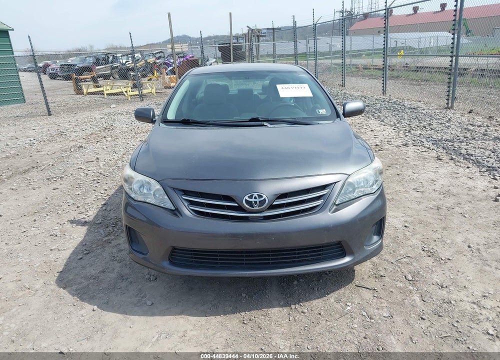 2013 TOYOTA COROLLA LE VIN: 2T1BU4EE4DC986623