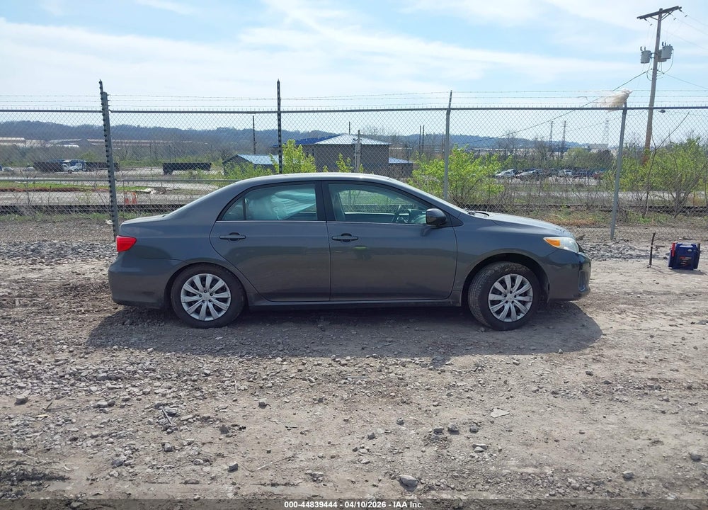 2013 TOYOTA COROLLA LE VIN: 2T1BU4EE4DC986623