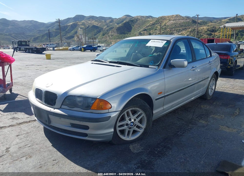 2000 BMW 323I VIN: WBAAM3340YKC72332