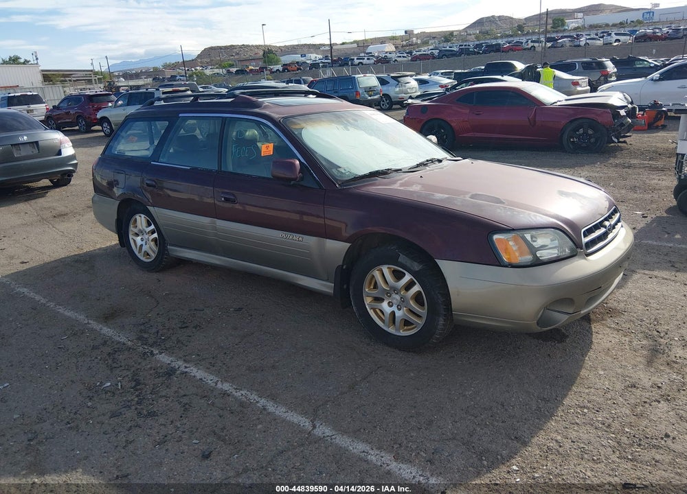 2001 SUBARU OUTBACK LIMITED VIN: 4S3BH686717675950
