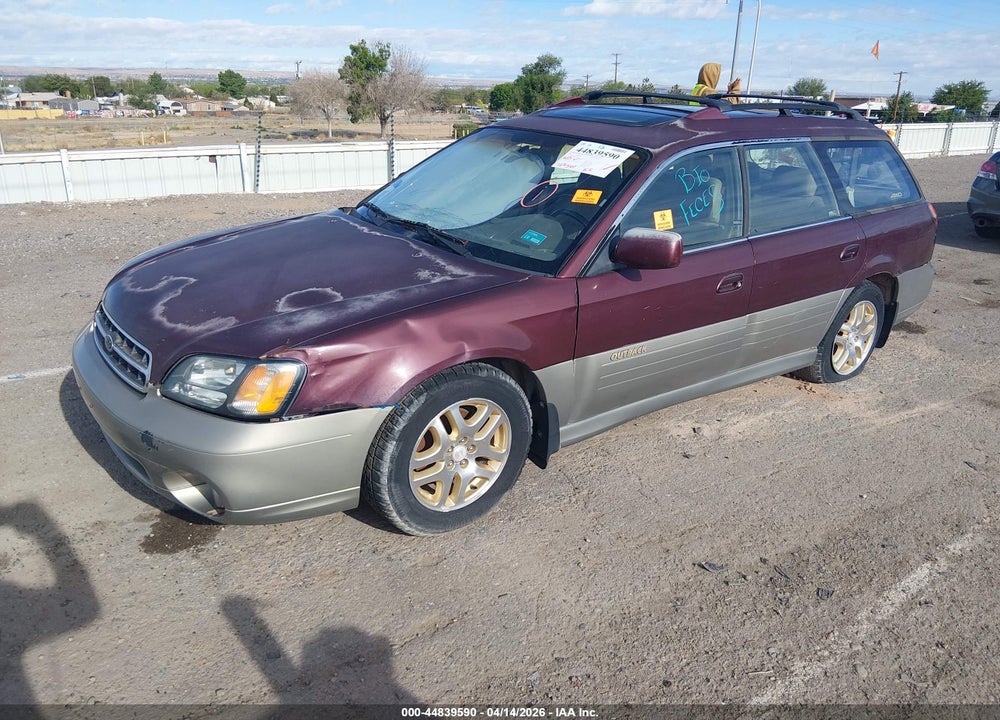 2001 SUBARU OUTBACK LIMITED VIN: 4S3BH686717675950