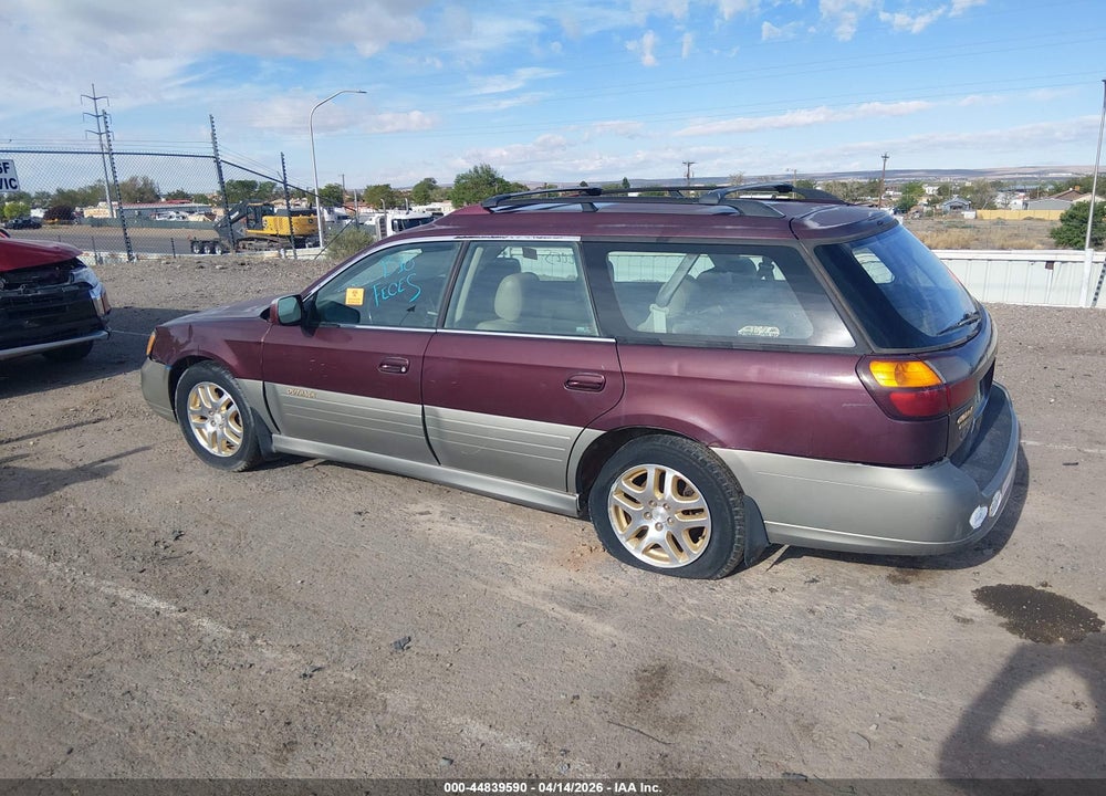 2001 SUBARU OUTBACK LIMITED VIN: 4S3BH686717675950