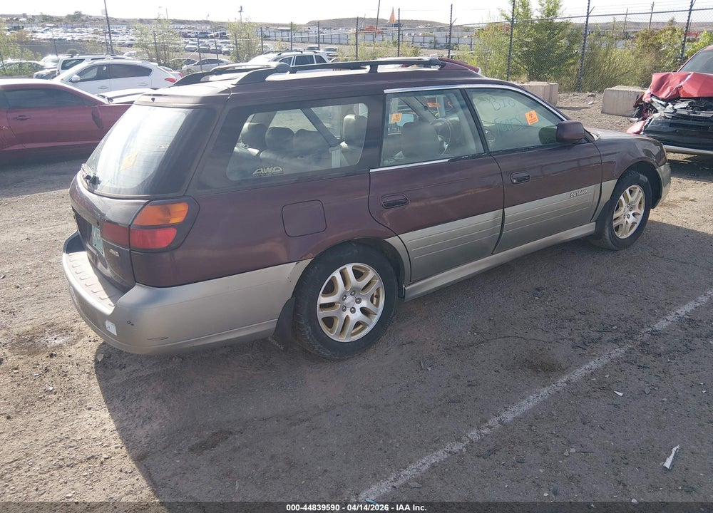 2001 SUBARU OUTBACK LIMITED VIN: 4S3BH686717675950