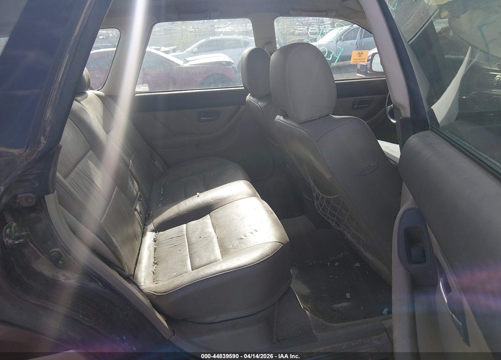 2001 SUBARU OUTBACK LIMITED VIN: 4S3BH686717675950