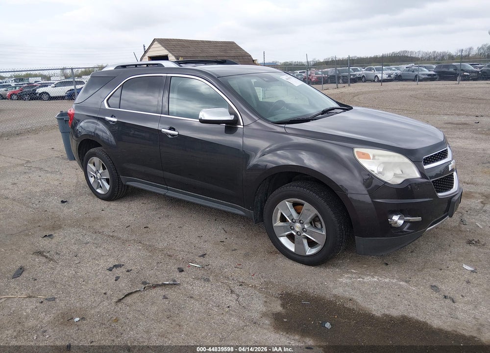 2013 CHEVROLET EQUINOX LTZ VIN: 2GNALFEK8D6168434