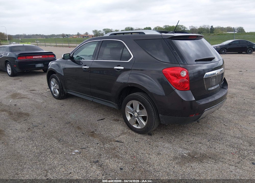 2013 CHEVROLET EQUINOX LTZ VIN: 2GNALFEK8D6168434