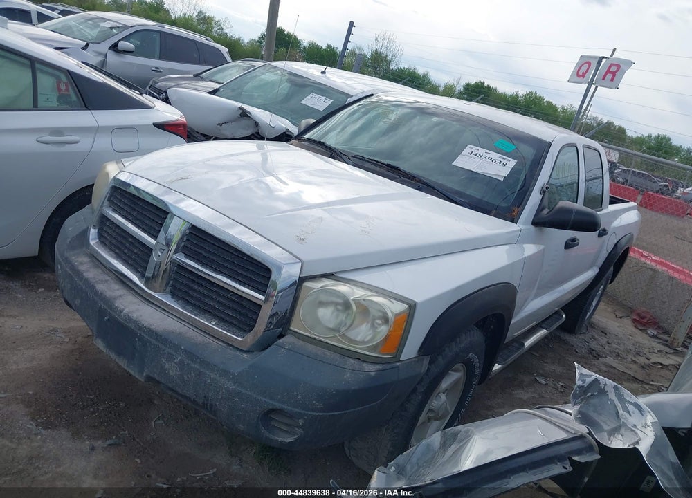 2005 DODGE DAKOTA LARAMIE VIN: 1D7HE58N35S133094