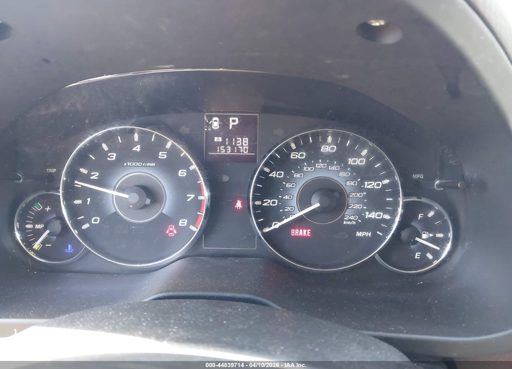 2010 SUBARU OUTBACK 2.5I PREMIUM VIN: 4S4BRBCC6A3330334