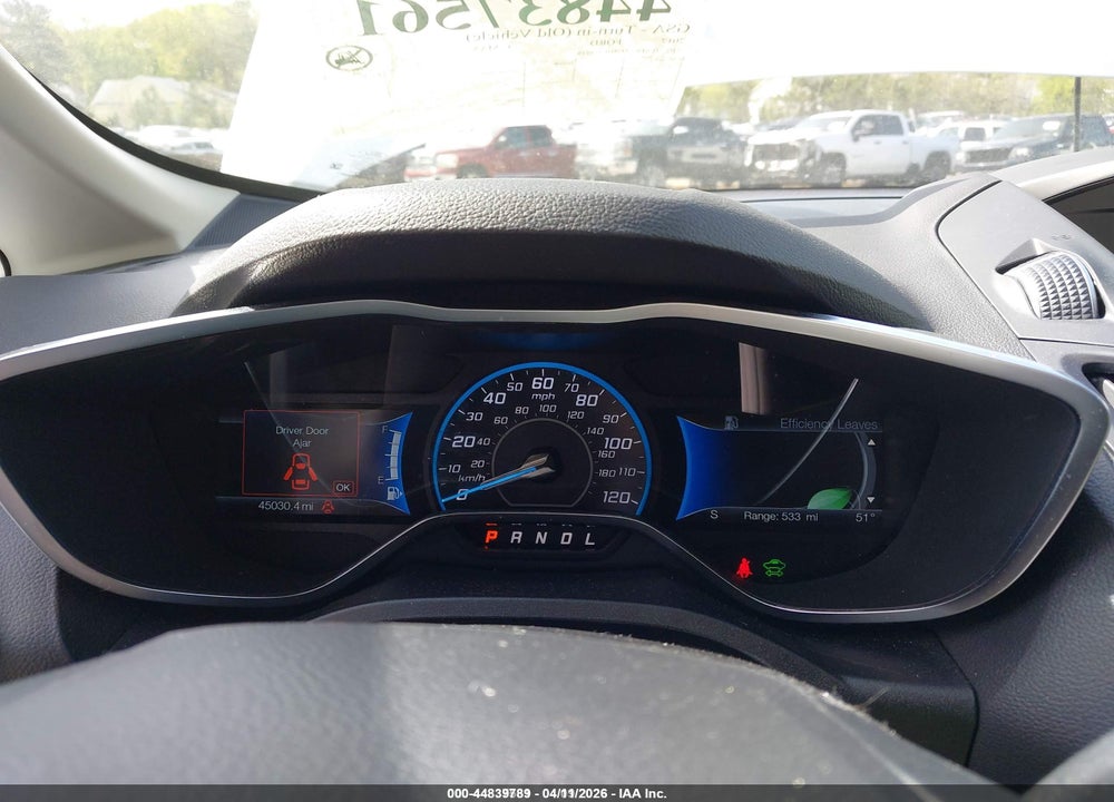 2017 FORD C-MAX HYBRID SE VIN: 1FADP5AU4HL115518