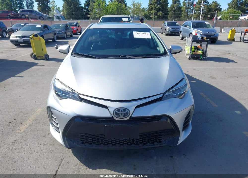 2017 TOYOTA COROLLA SE VIN: 5YFBURHE3HP596546