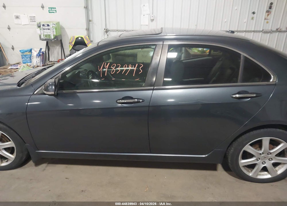 2005 ACURA TSX VIN: JH4CL96925C009804