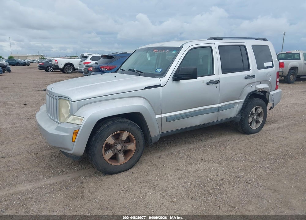 2008 JEEP LIBERTY SPORT VIN: 1J8GP28K68W188150