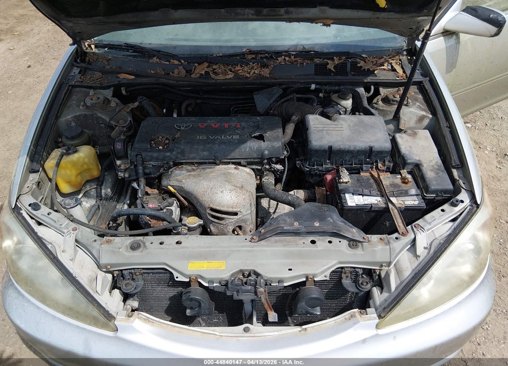 2002 TOYOTA CAMRY LE/XLE/SE VIN: JTDBE32K120029780