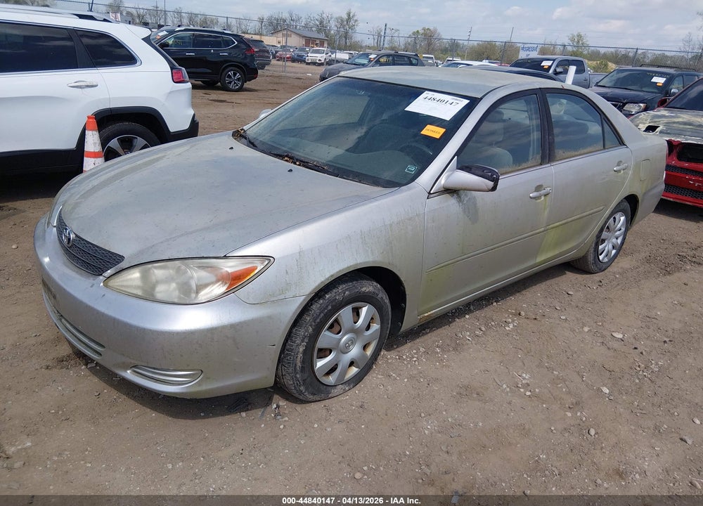 2002 TOYOTA CAMRY LE/XLE/SE VIN: JTDBE32K120029780