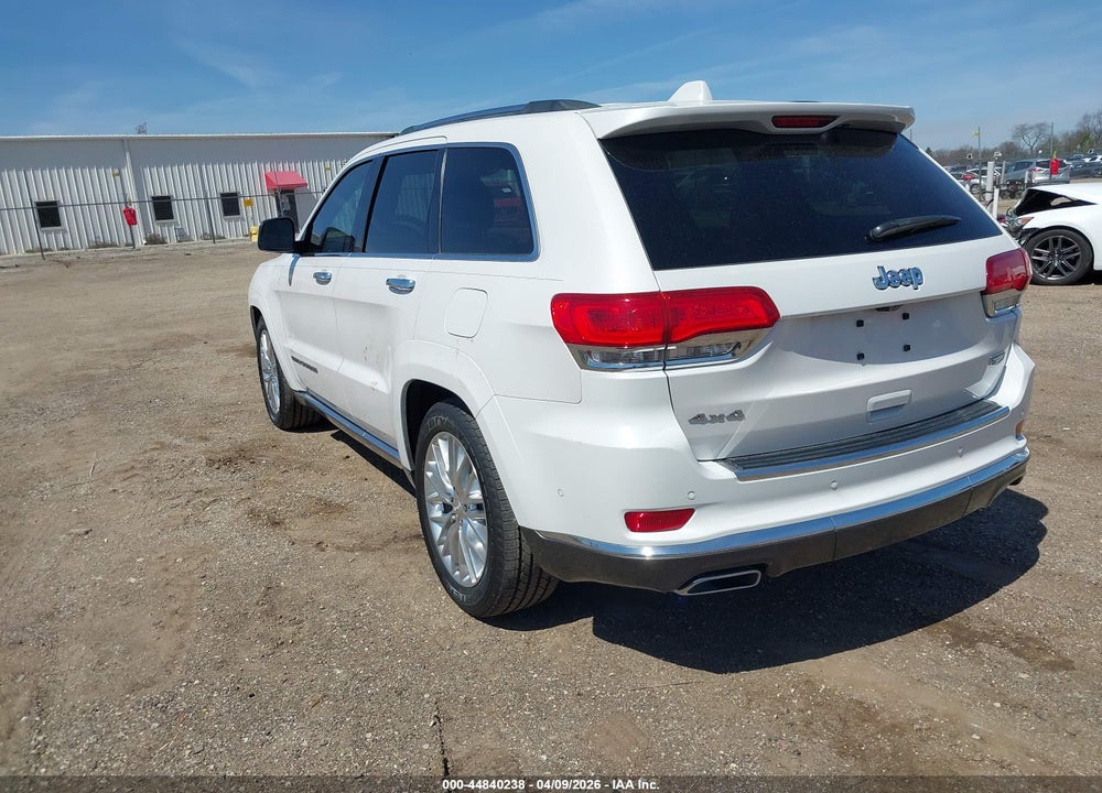 2018 JEEP GRAND CHEROKEE SUMMIT 4X4 VIN: 1C4RJFJT7JC165012