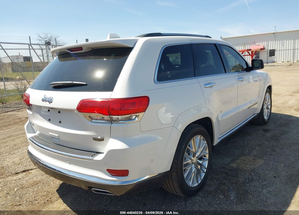2018 JEEP GRAND CHEROKEE SUMMIT 4X4 VIN: 1C4RJFJT7JC165012