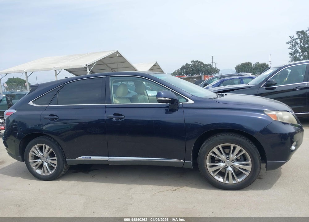2010 LEXUS RX 450H VIN: JTJZB1BA2A2402621