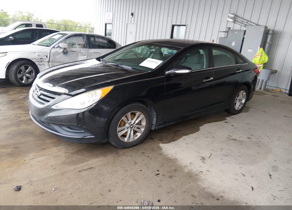 2014 HYUNDAI SONATA GLS VIN: 5NPEB4AC6EH861158